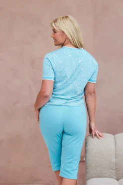 Pyjamas sæt - Blue Mosaic