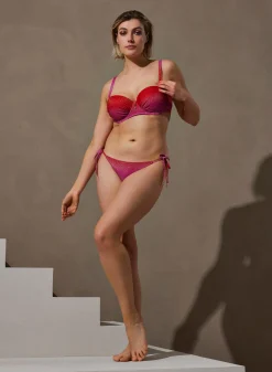 Rio bikinitrusser - Red pink gradient