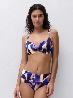 SAUVAGE - Højtaljet bikinitrusse - Blurred night