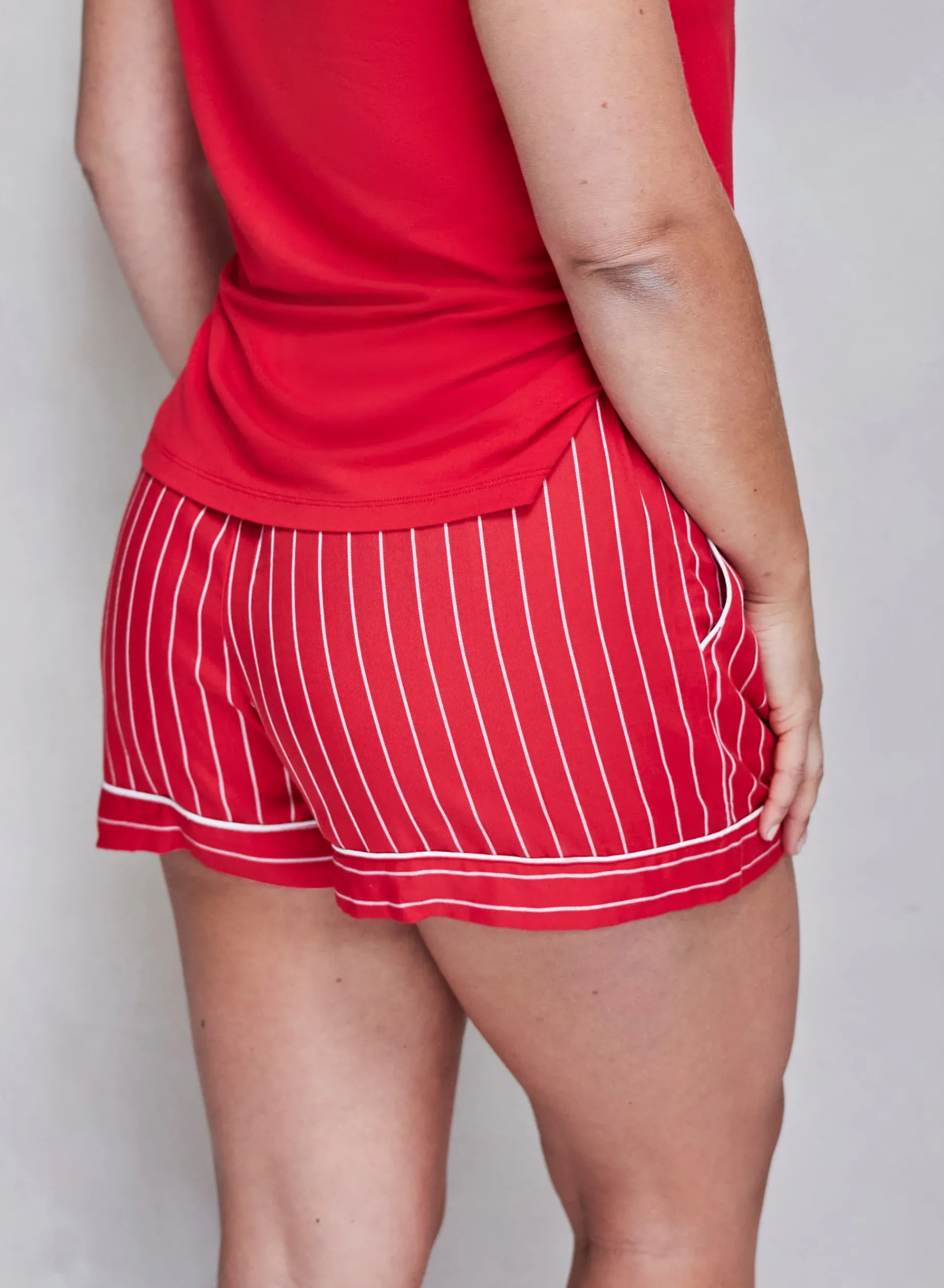 Shorts - Grey Stripes