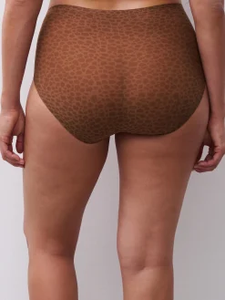 SOFTSTRETCH - Højtaljet Trusse - Wild Brown