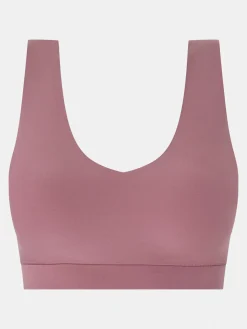 SOFTSTRETCH - V-neck Top - Rose des bois