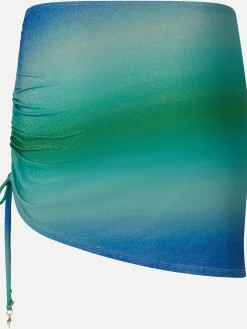 Strandkjole - Green blue gradient