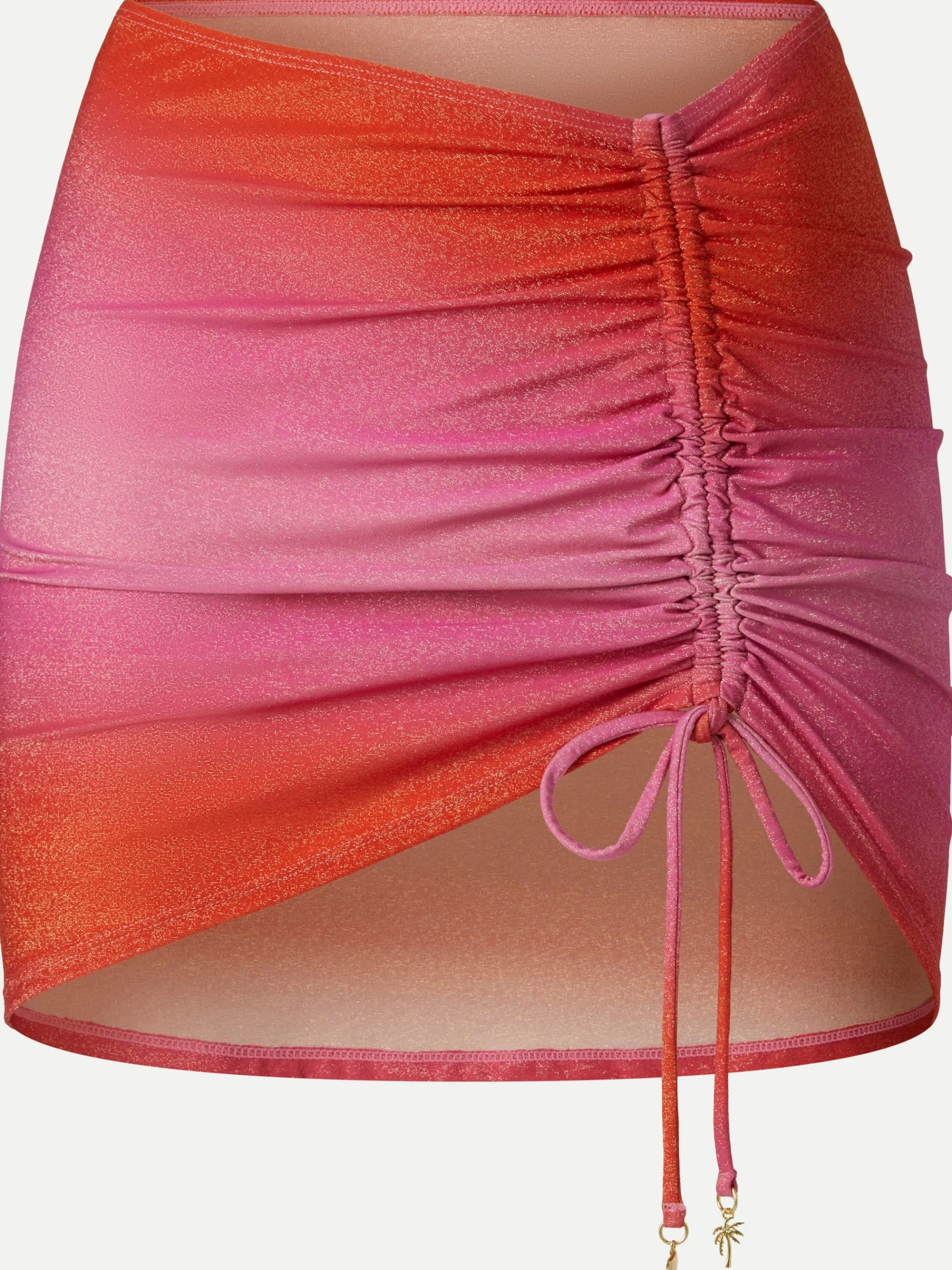 Strandnederdel - Red pink gradient