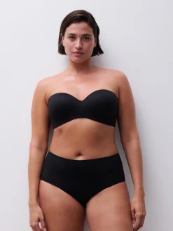 Stropløs t-shirt BH - Sort