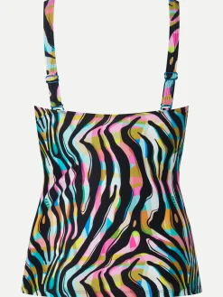Tankini - Colored zebra