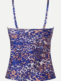 Tankini - Wavy leopard