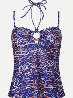 Tankini - Wavy leopard