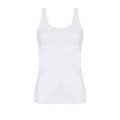 Tank top - bomuld - White