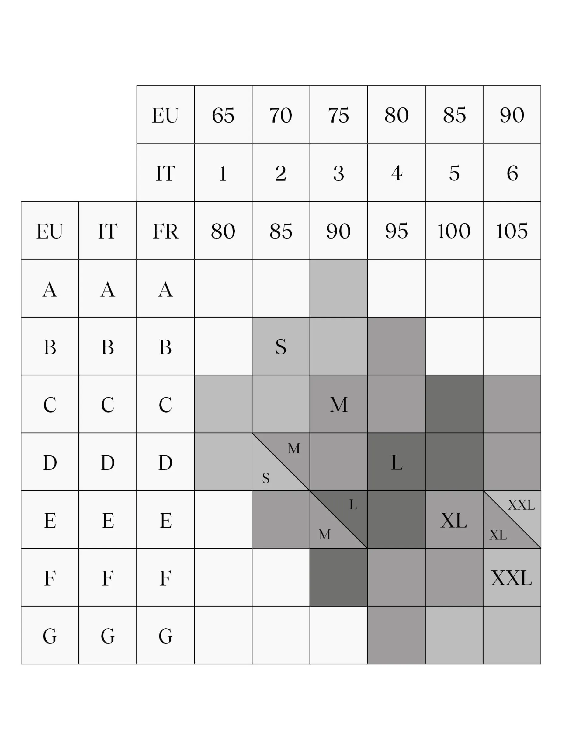 Top med V-hals - Sort