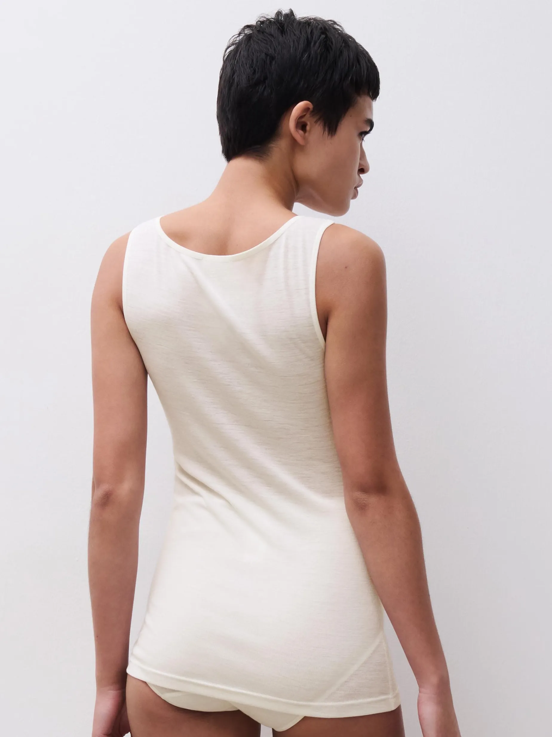 Top -100% merinould - Ivory