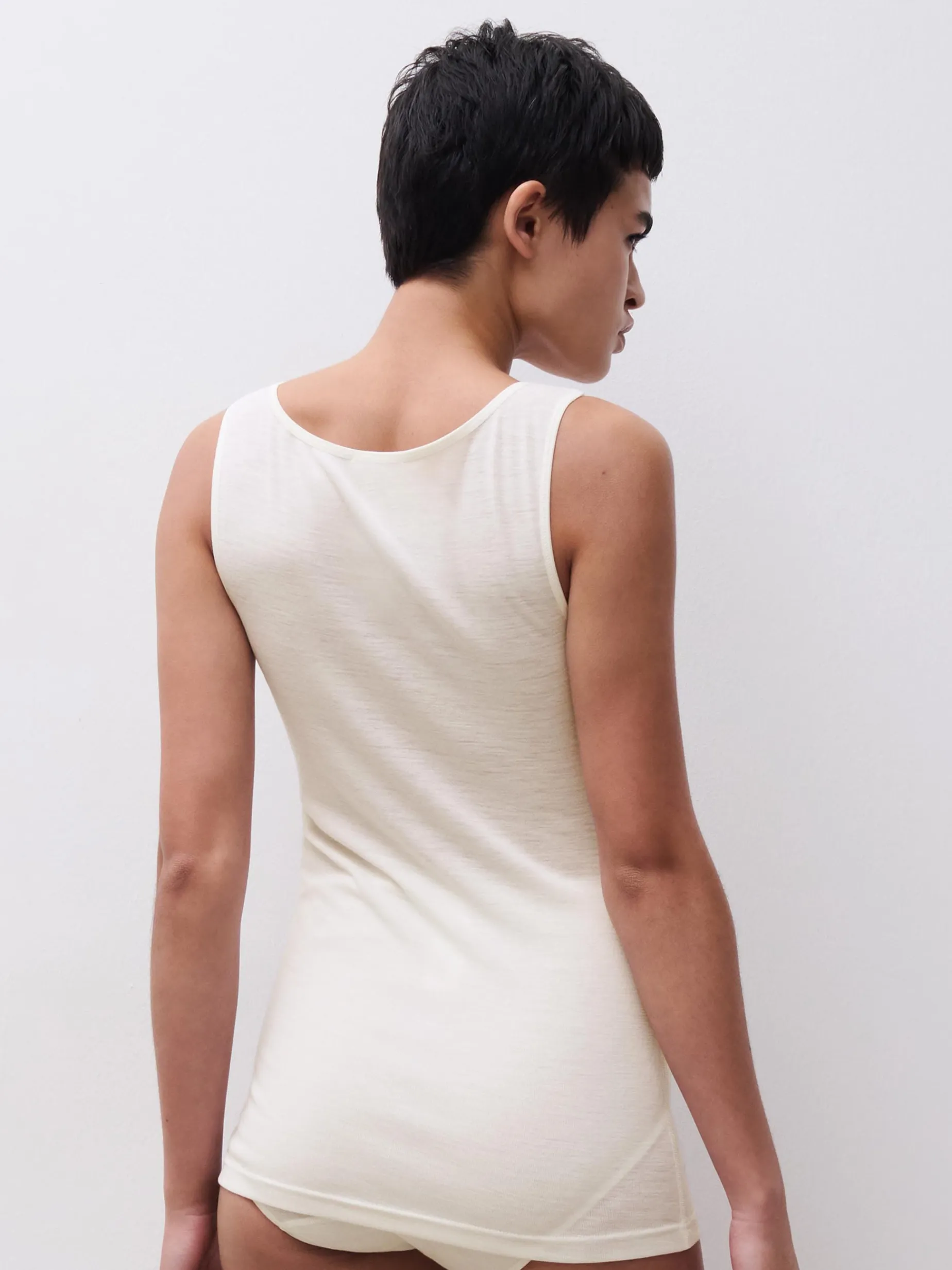 Top -100% merinould - Ivory