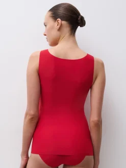 Top - Poppy Red