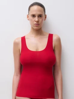 Top - Poppy Red