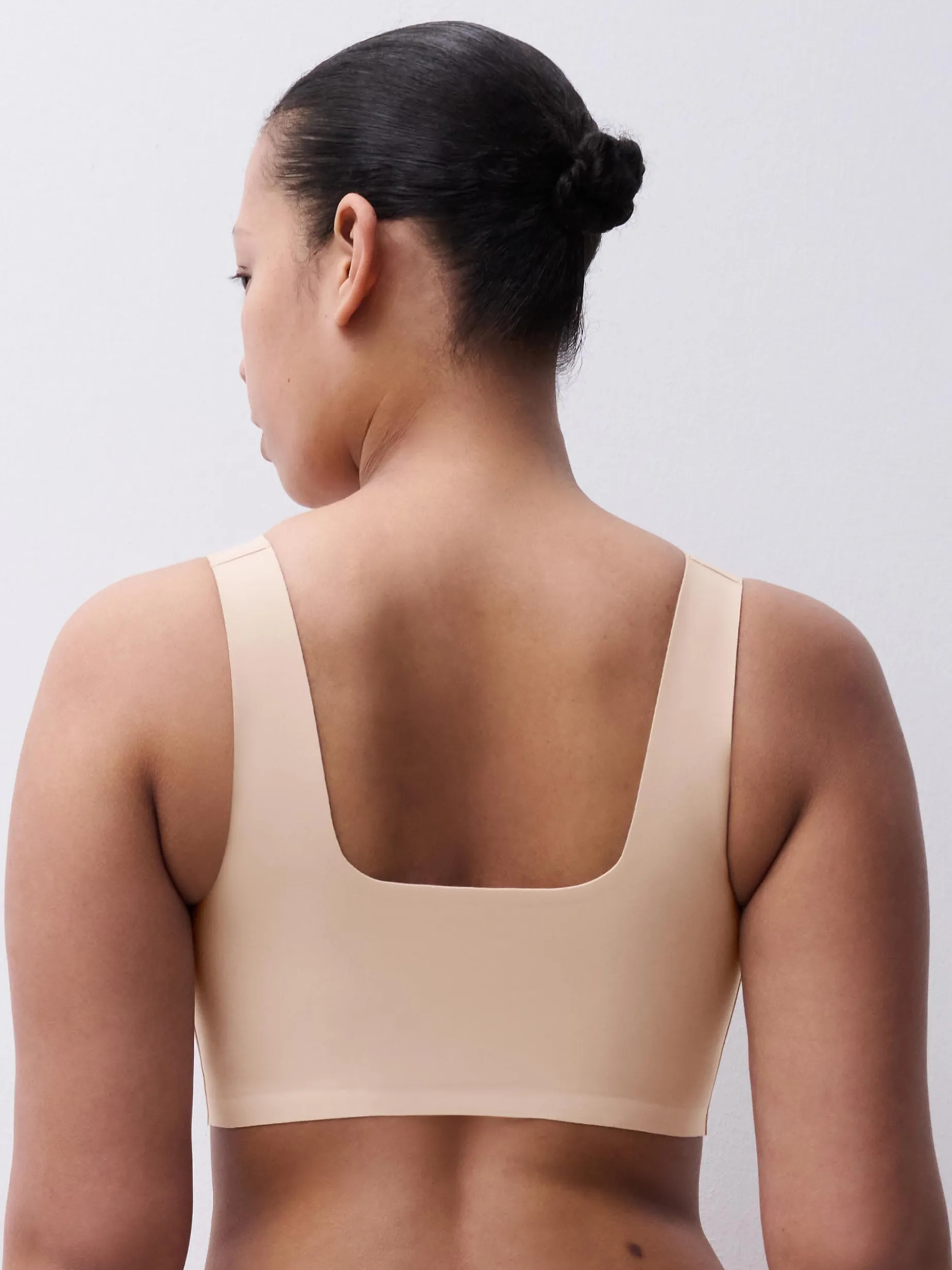 Top uden bøjle - Golden Beige