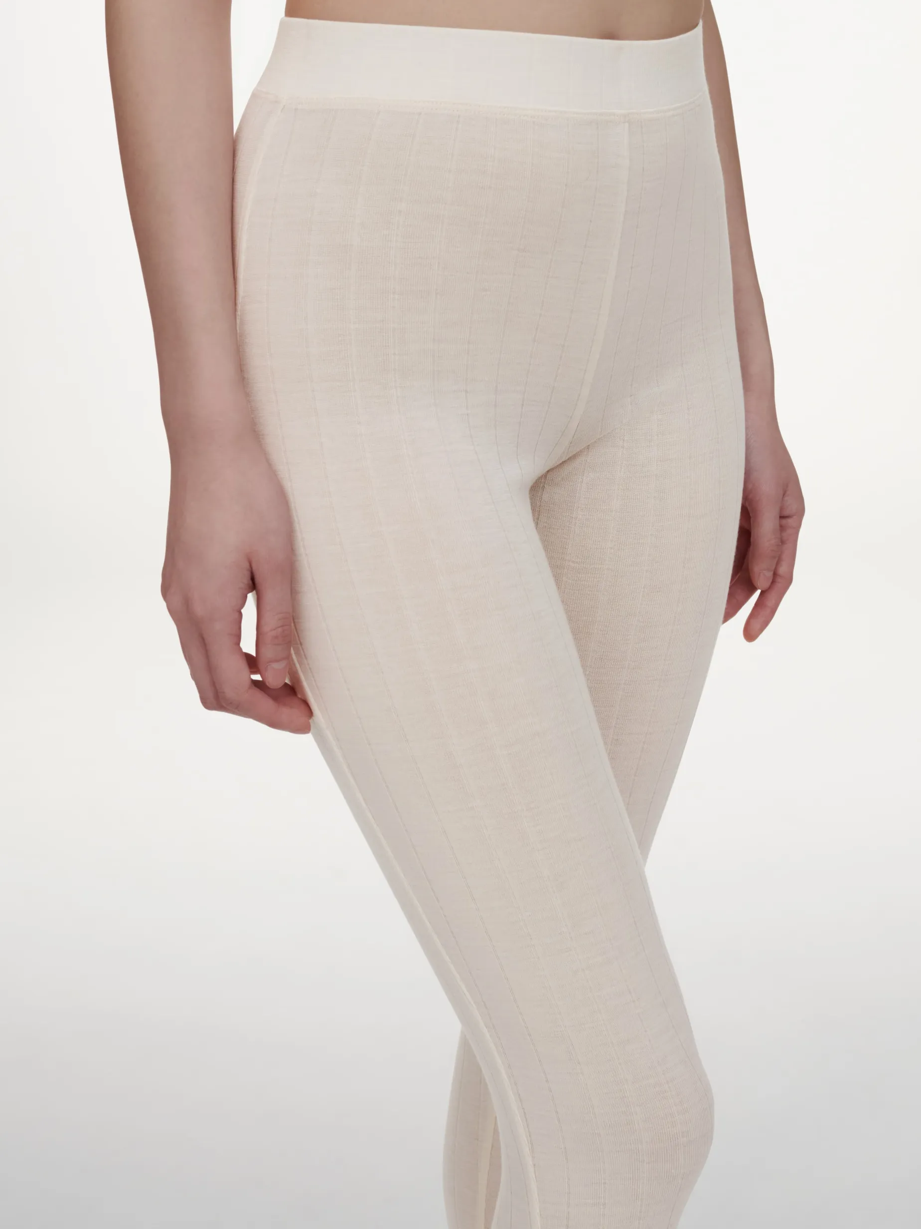 Træningleggings - Talc