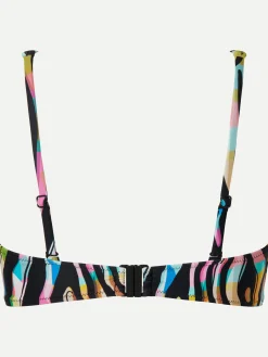 Uforede bikinitoppe - Colored zebra
