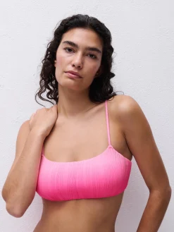Uforede bikinitoppe - Rose tie and dye