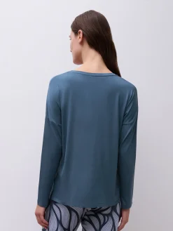 YARA - Top LS - Dark Denim